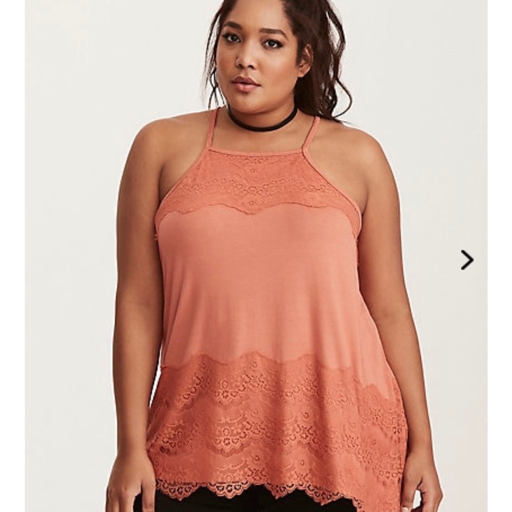 New with Tags Torrid Lace Tank